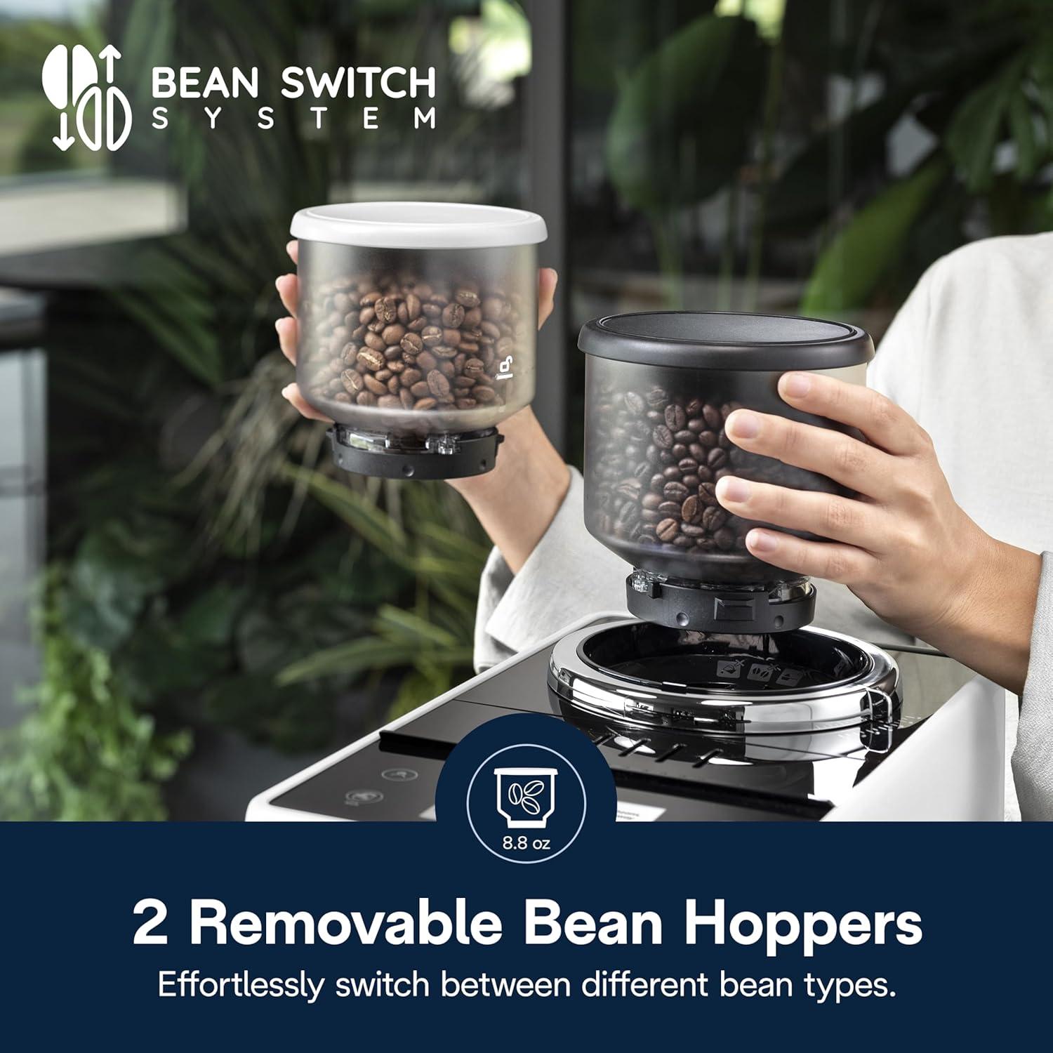 Cafetera Espresso Automática De'Longhi Rivelia Blanca 9.7 kg