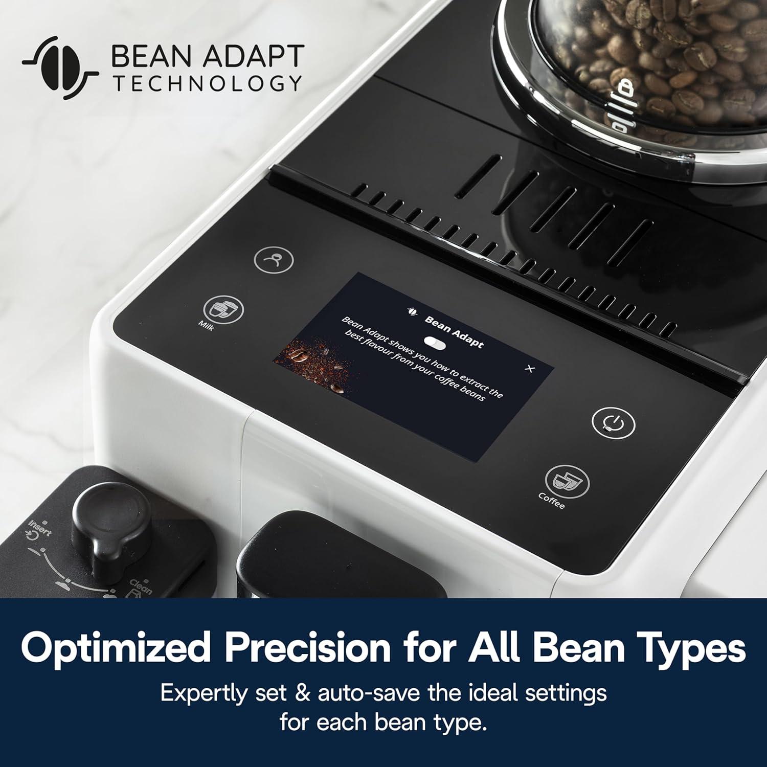 Cafetera Espresso Automática De'Longhi Rivelia Blanca 9.7 kg