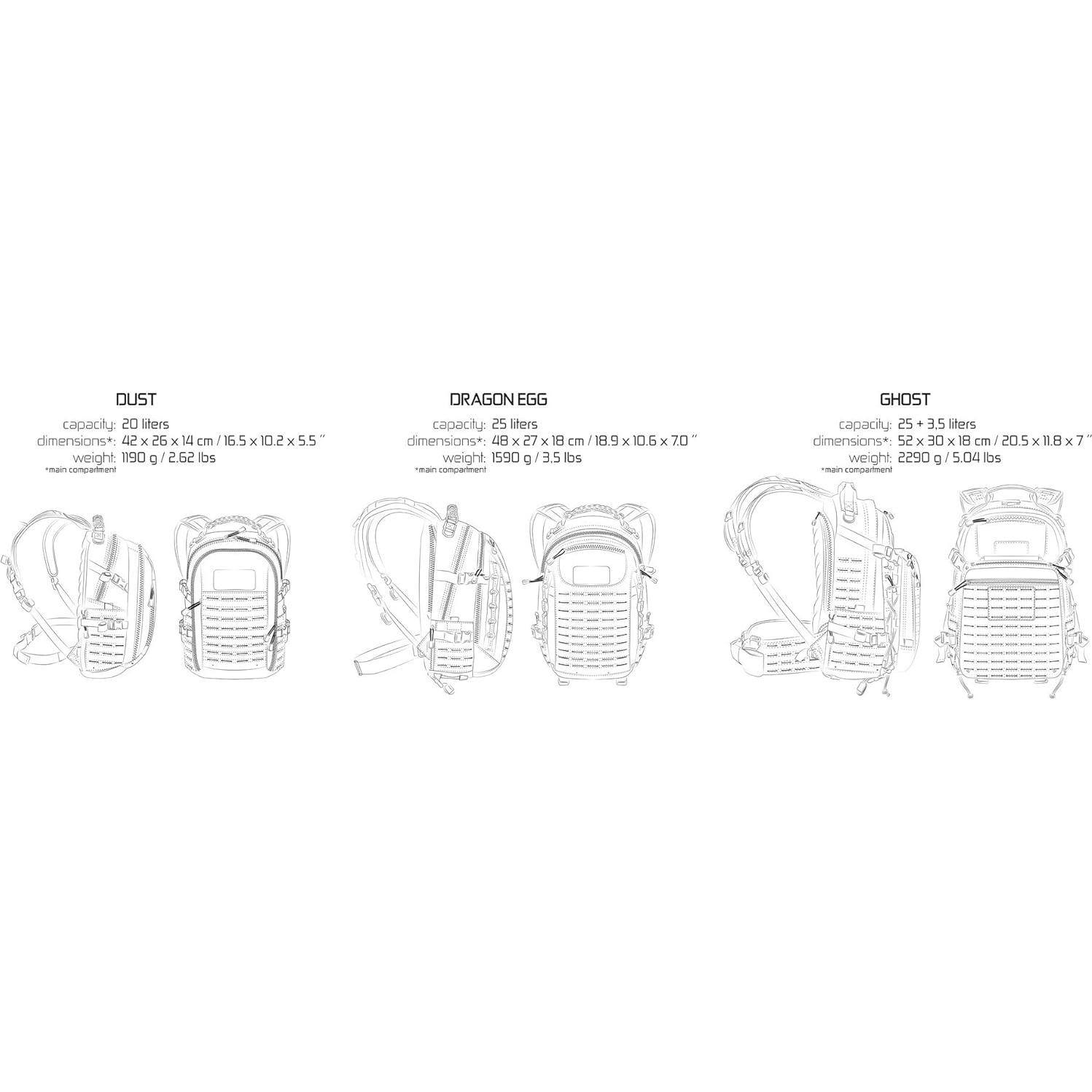 Mochila Táctica Ghost Mk II Acci&oacute;n Directa 31L Verde Ranger