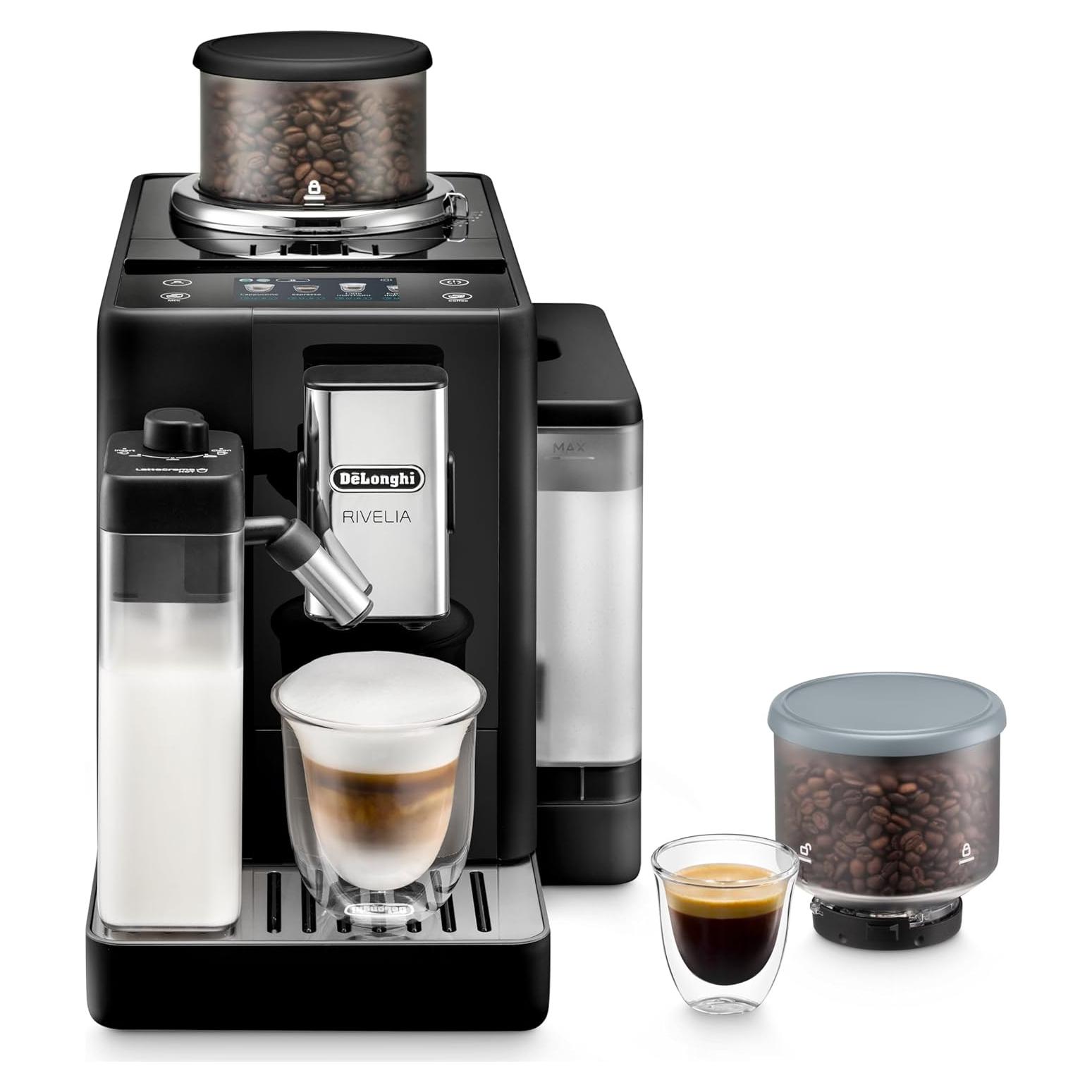 Cafetera Espresso Automática De'Longhi Rivelia 120V Negro