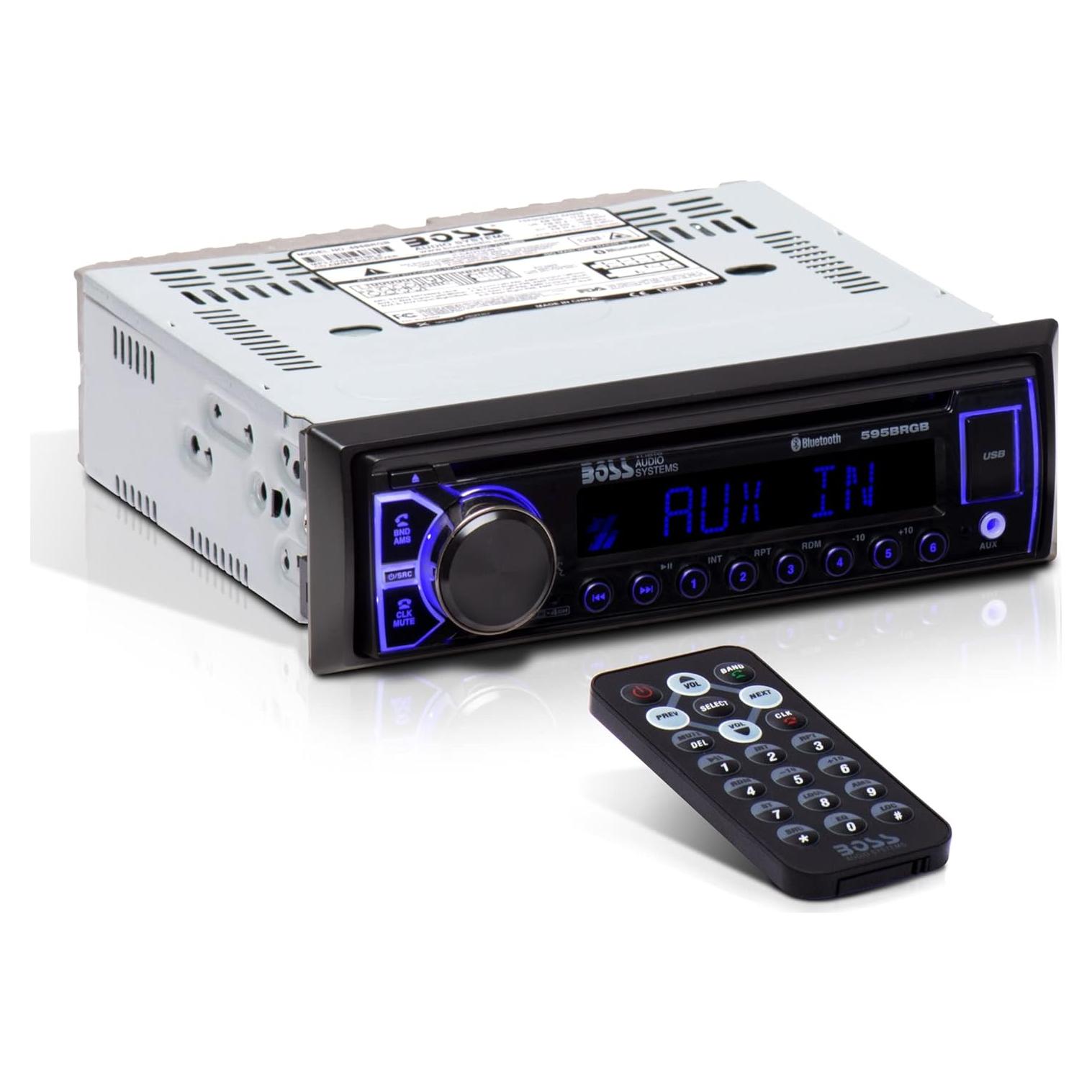 BOSS Audio 595BRGB Estéreo Automóvil Bluetooth CD USB