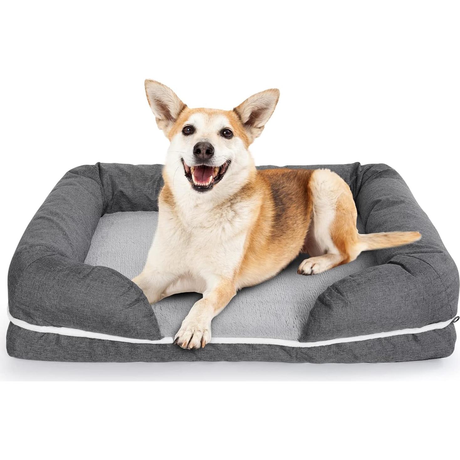 Cama Ortopédica para Perros Furstrom Mediana Espuma Memoria 91x71cm