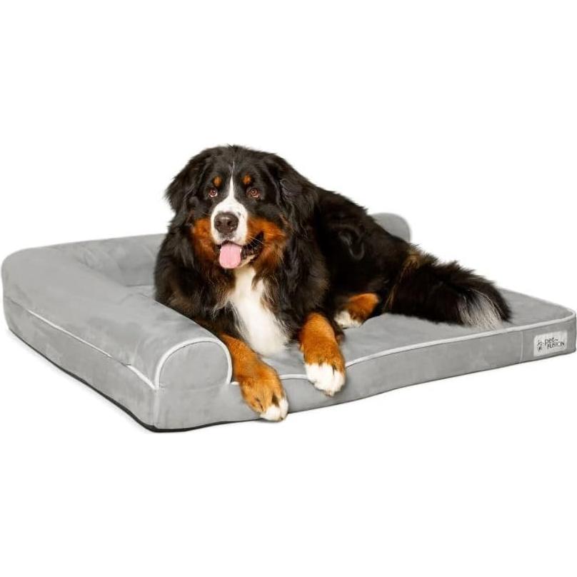 Cama Ortopédica para Perros PetFusion XL 111.8x86.4cm Espuma Memoria