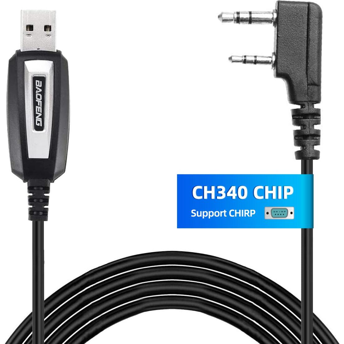 Cable de Programación USB Baofeng CH340 para Radios UV-5R