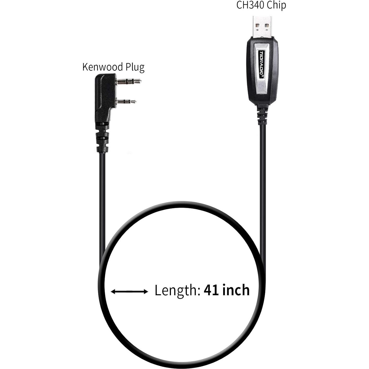 Cable de Programación USB TIDRADIO CH340 para Walkie Talkies