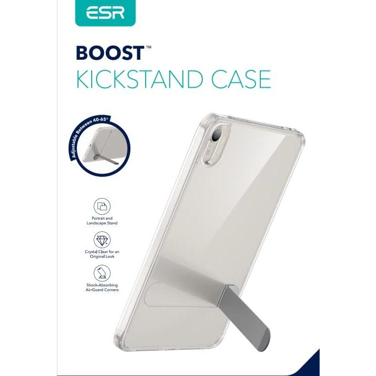 Funda ESR para iPad Mini 7/6 Transparente con Soporte