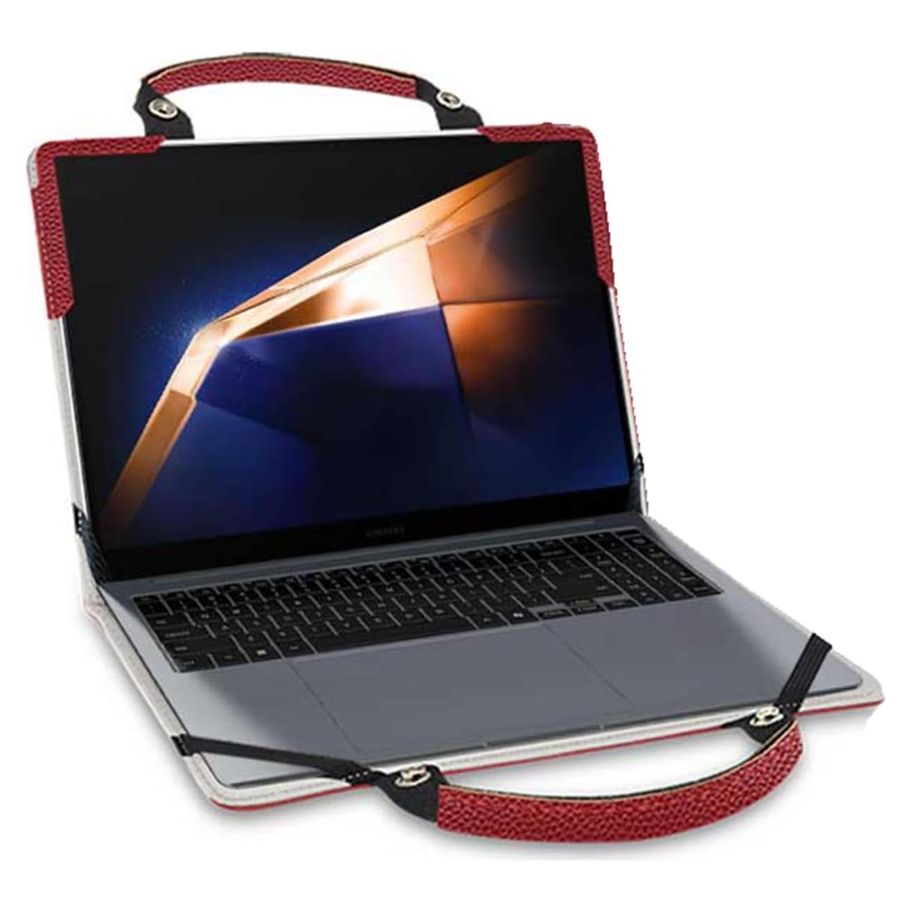 Funda Protectora y Bolsa para Laptop Samsung Galaxy Book4 14" Rojo