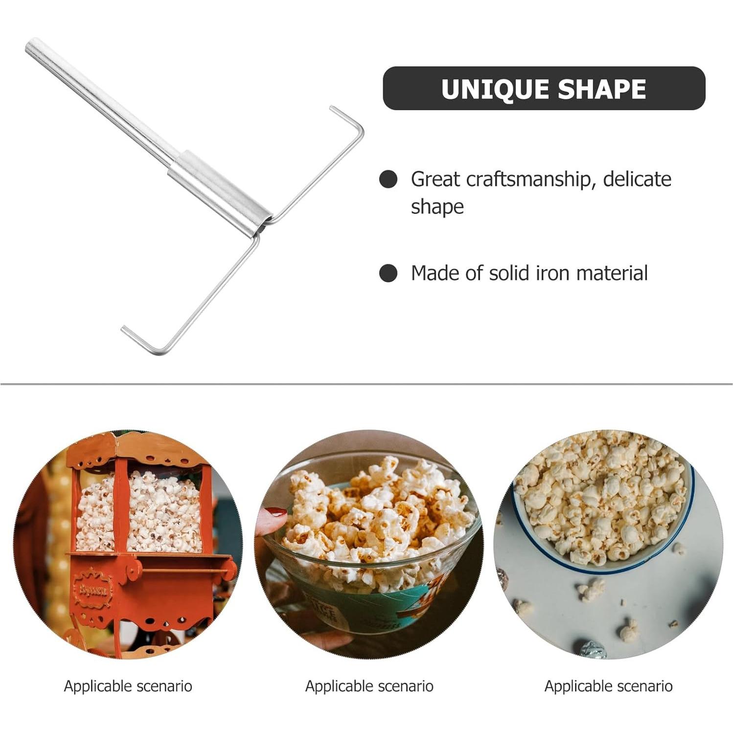 DOITOOL Varilla de Revolver para Máquina de Palomitas de Maíz