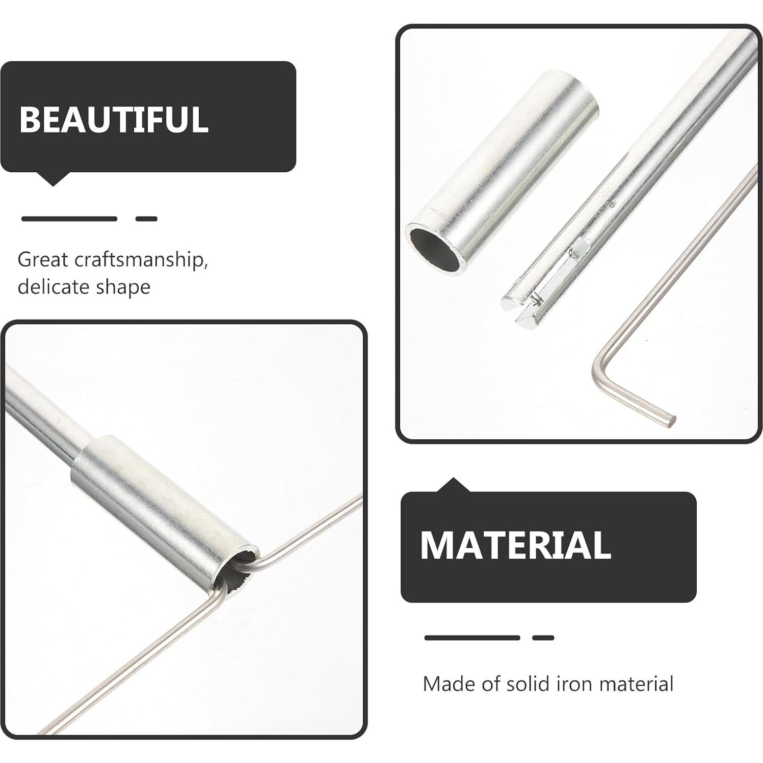 DOITOOL Varilla de Revolver para Máquina de Palomitas de Maíz