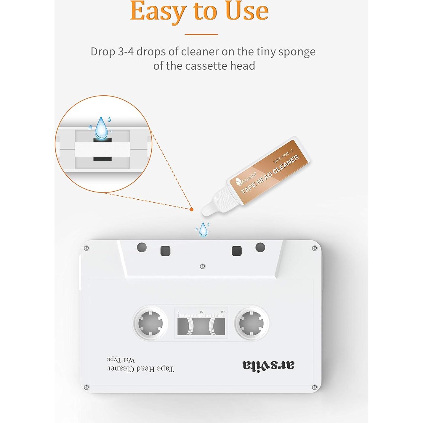 Limpiador de Cabezal de Cinta Arsvita - Kit de Limpieza 44.83g