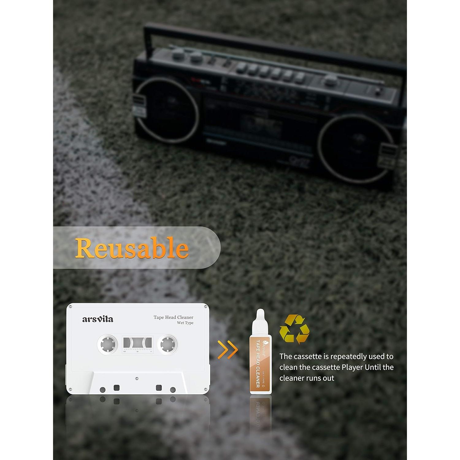 Limpiador de Cabezal de Cinta Arsvita - Kit de Limpieza 44.83g