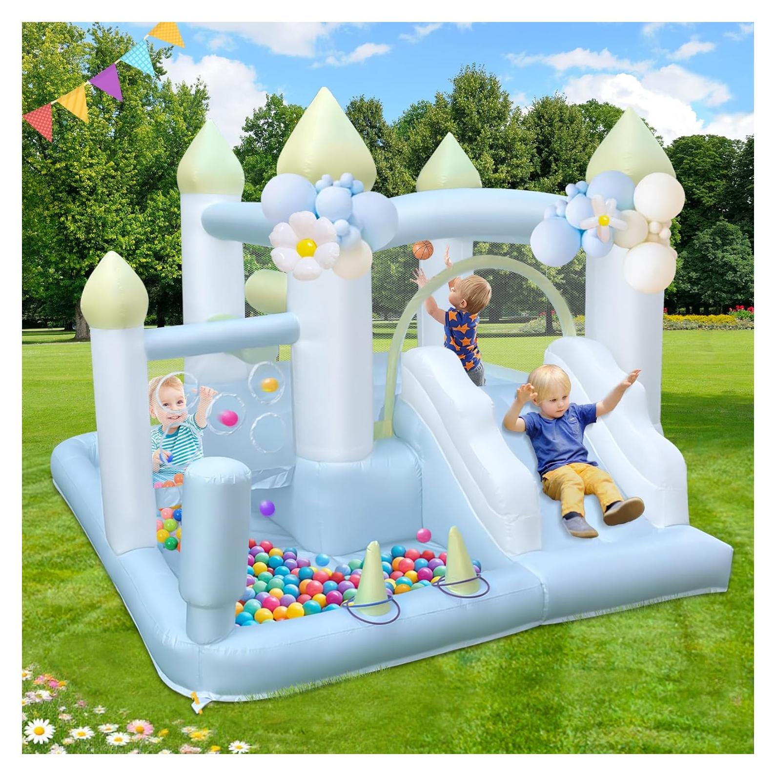 Casa Inflable de Rebote 8 en 1 Ninghaovov para Niños