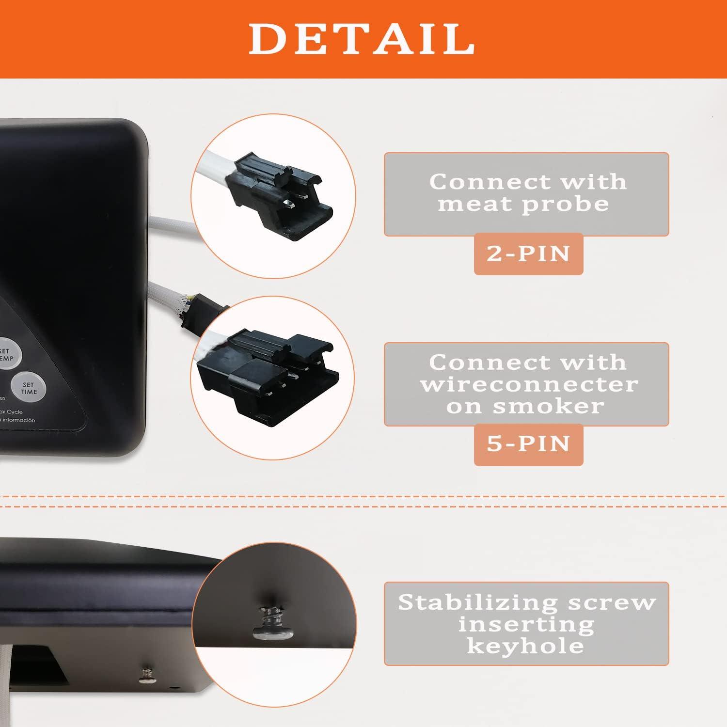 Panel de Control Digital FCCUM para Ahumador Eléctrico Masterbuilt