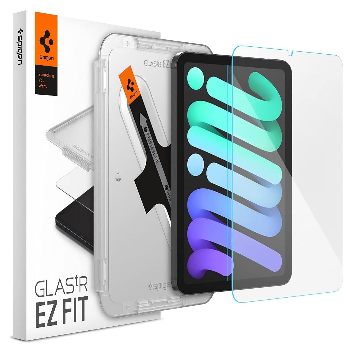 Protector de Pantalla Spigen GlasTR EZ Fit para iPad Mini