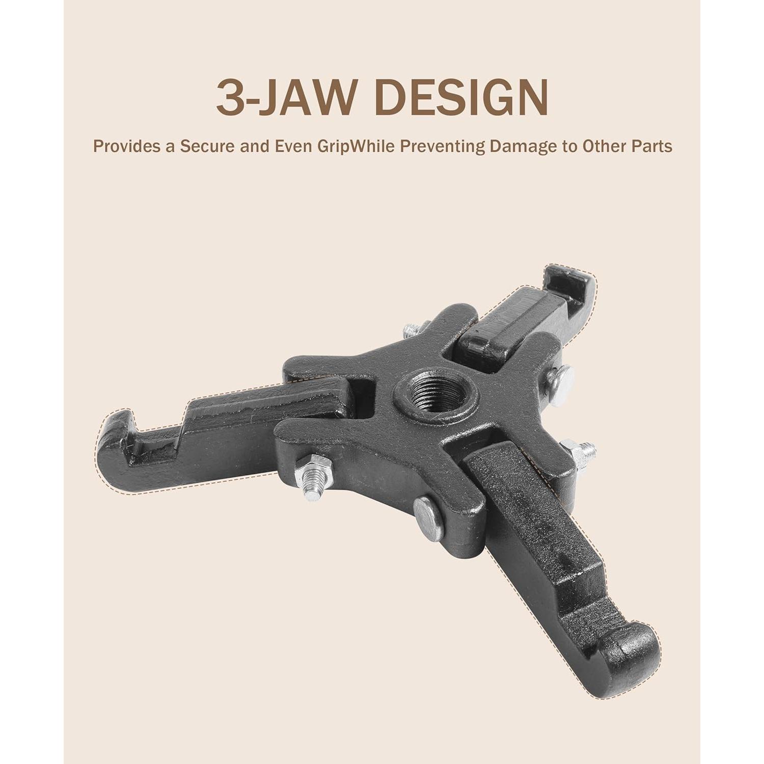 Extractor de Amortiguador Armónico bylikeho 3 Garras 1.74 kg