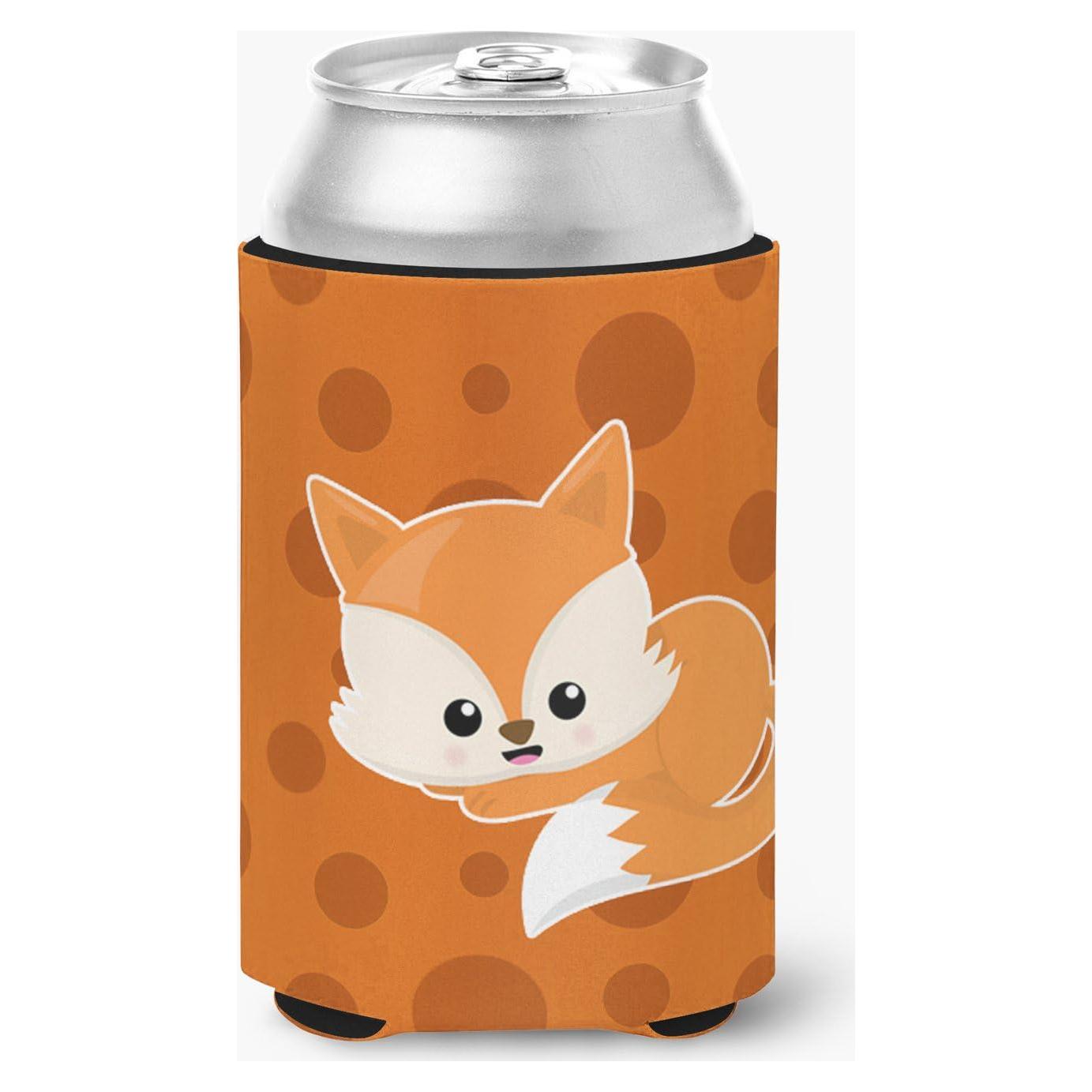 Enfriador de Latas Polkadot Zorro Bebé Caroline's Treasures