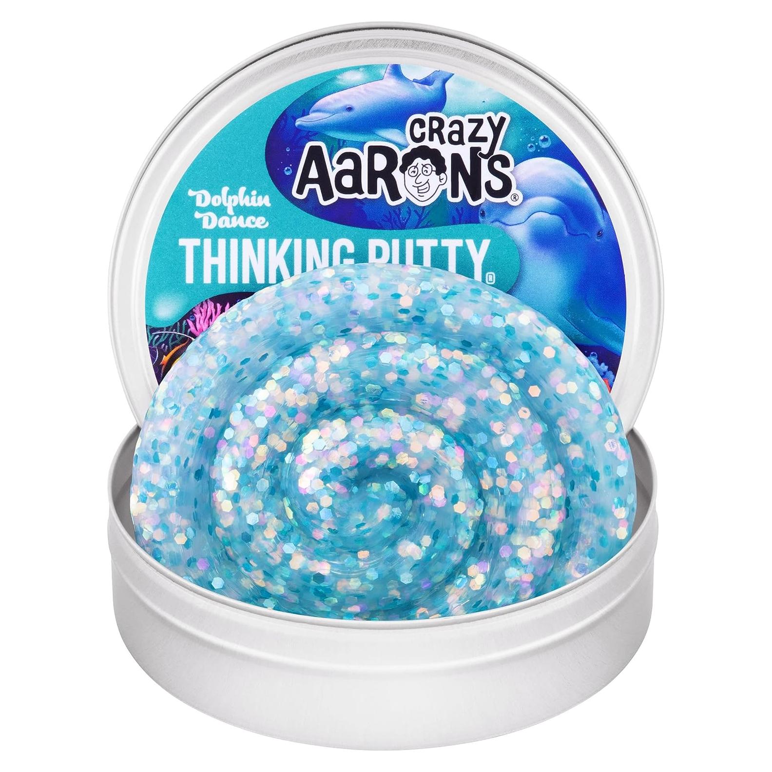 Crazy Aaron's Thinking Putty - Danza de Delfines - 90 g