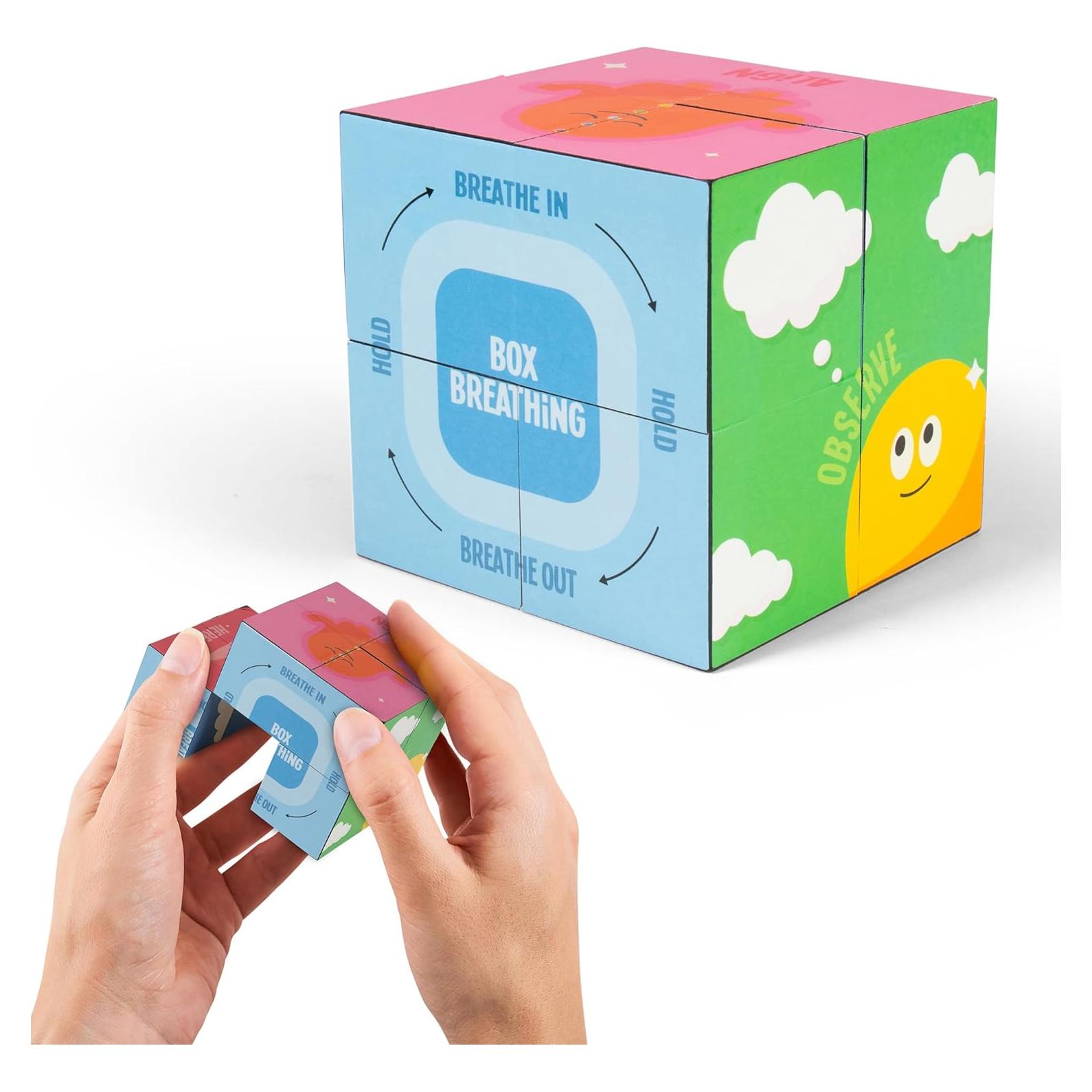 Cubo Calmante Pillowmint - Juguete Antiestrés para Niños