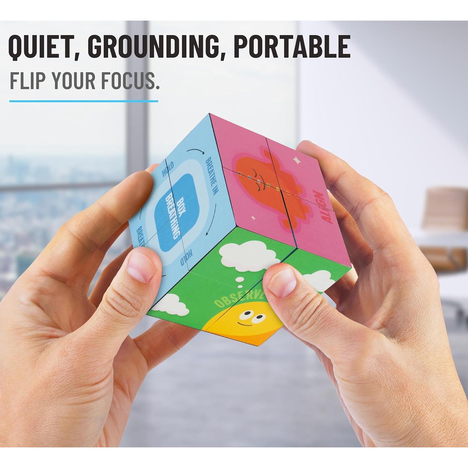 Cubo Calmante Pillowmint - Juguete Antiestrés para Niños