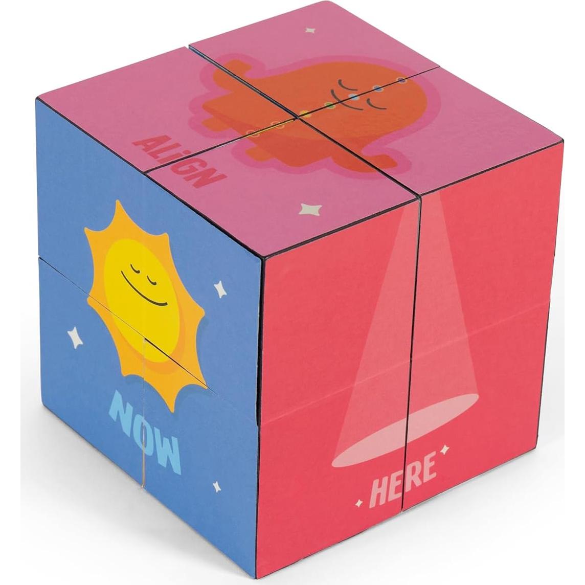 Cubo Calmante Pillowmint - Juguete Antiestrés para Niños