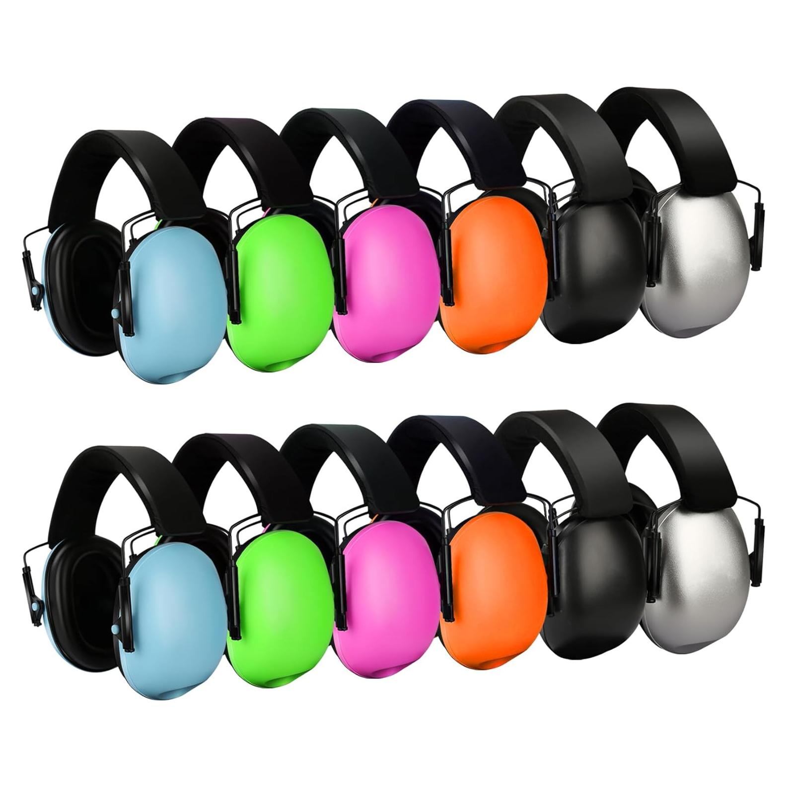 12 Auriculares para Niños con Cancelación de Ruido 27dB