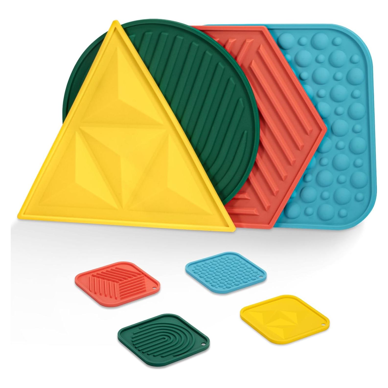 8 Discos Sensoriales de Silicona Kalovin para Niños Autistas