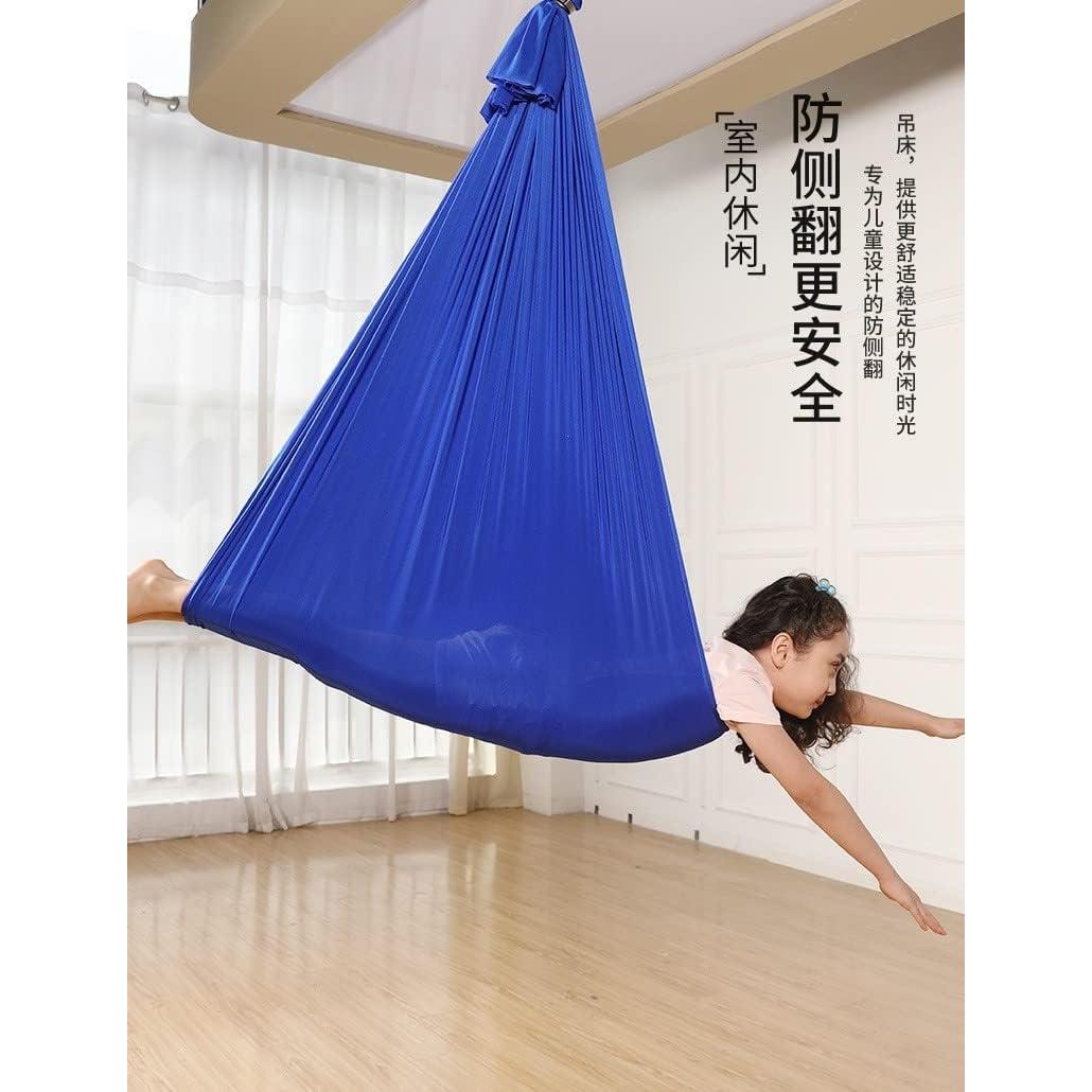 Hamaca Sensorial Ajustable Yosogo Azul para Niños y Adultos