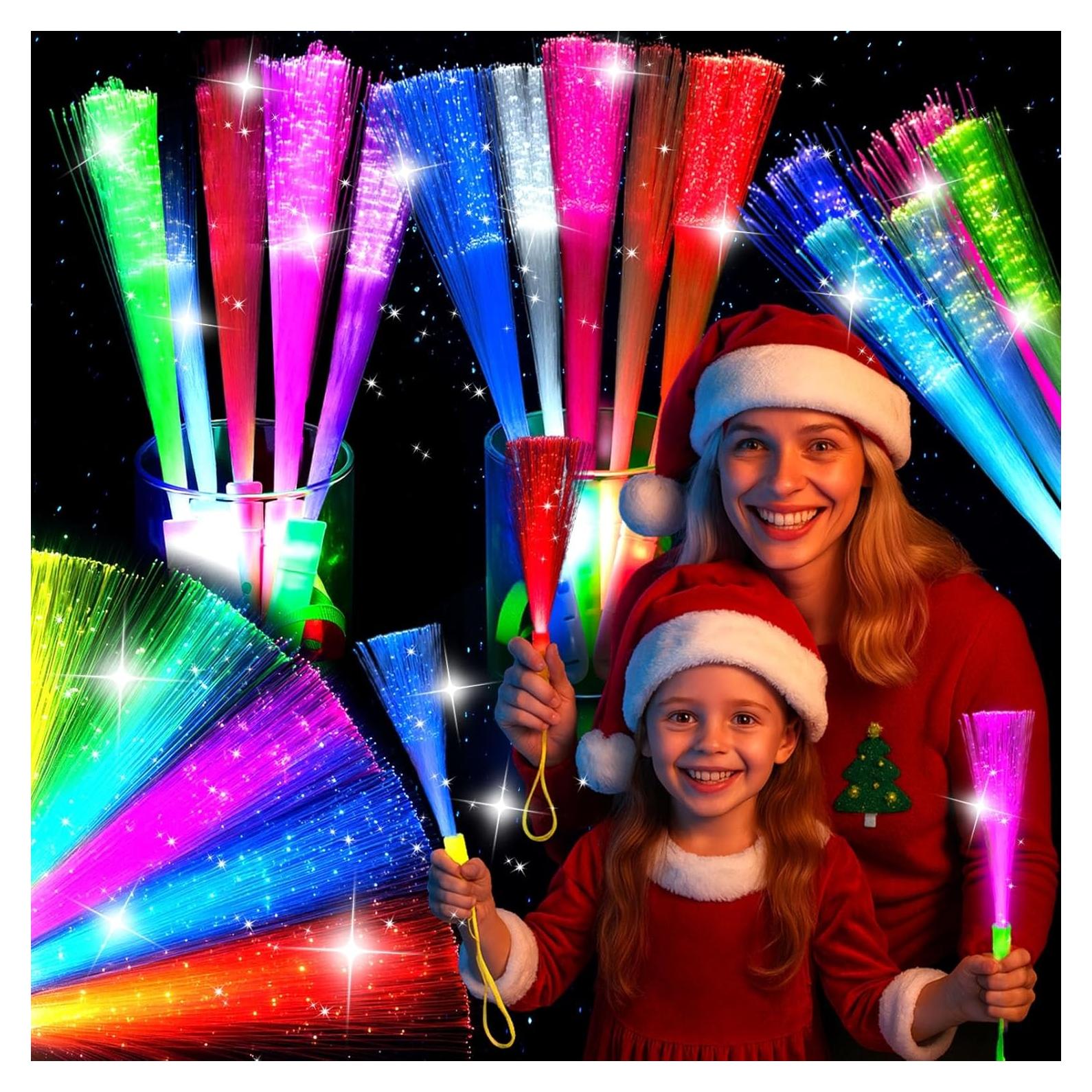 Palos Brillantes LED LovesTown 12PCS para Fiestas - 3 Modos