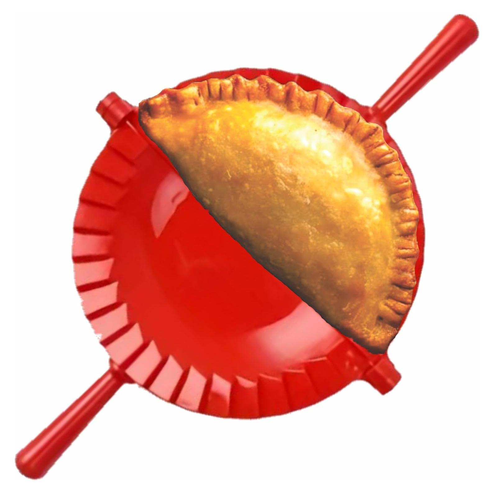 Prensa para Empanadas BIZYAC 15.24 cm - Molde 2 en 1