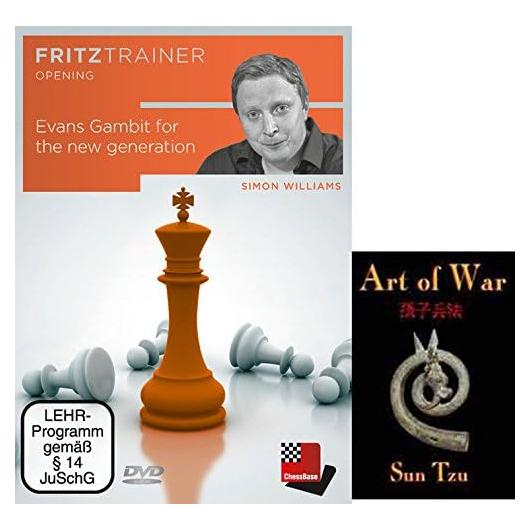 Gambito Evans - Simon Williams - Software Ajedrez DVD 4h26m