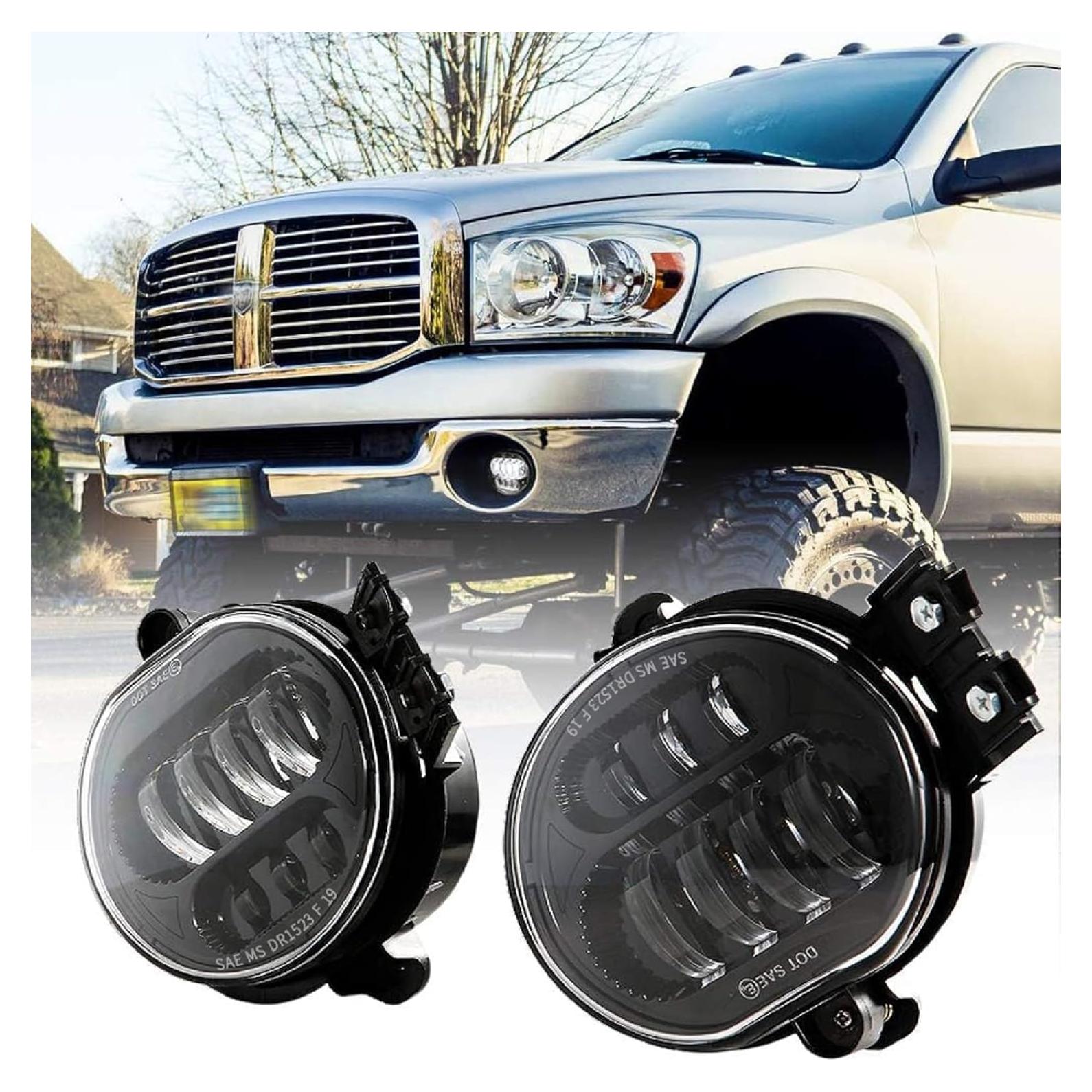 Luz de Niebla LED BICYACO para Dodge Ram 1500/2500/3500 2002-2009