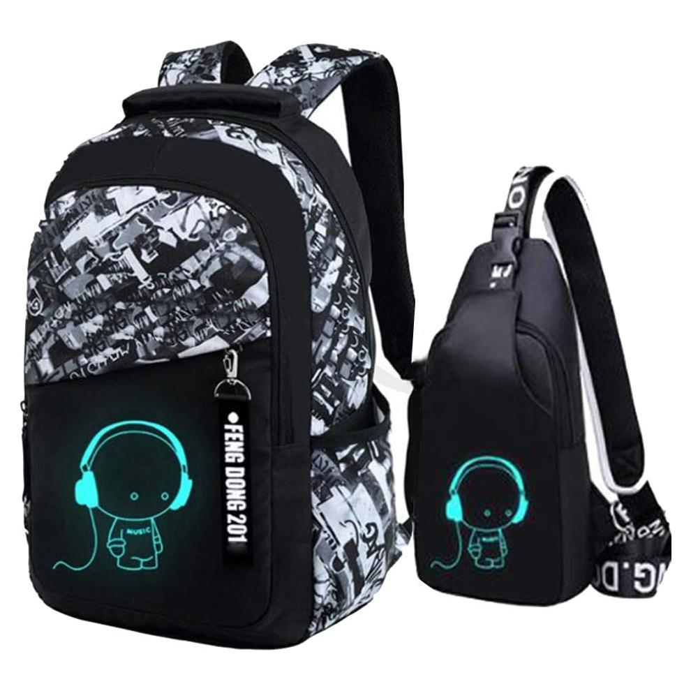 Mochila Escolar Asge Camuflaje 20L Ergonomía Niños Adolescentes