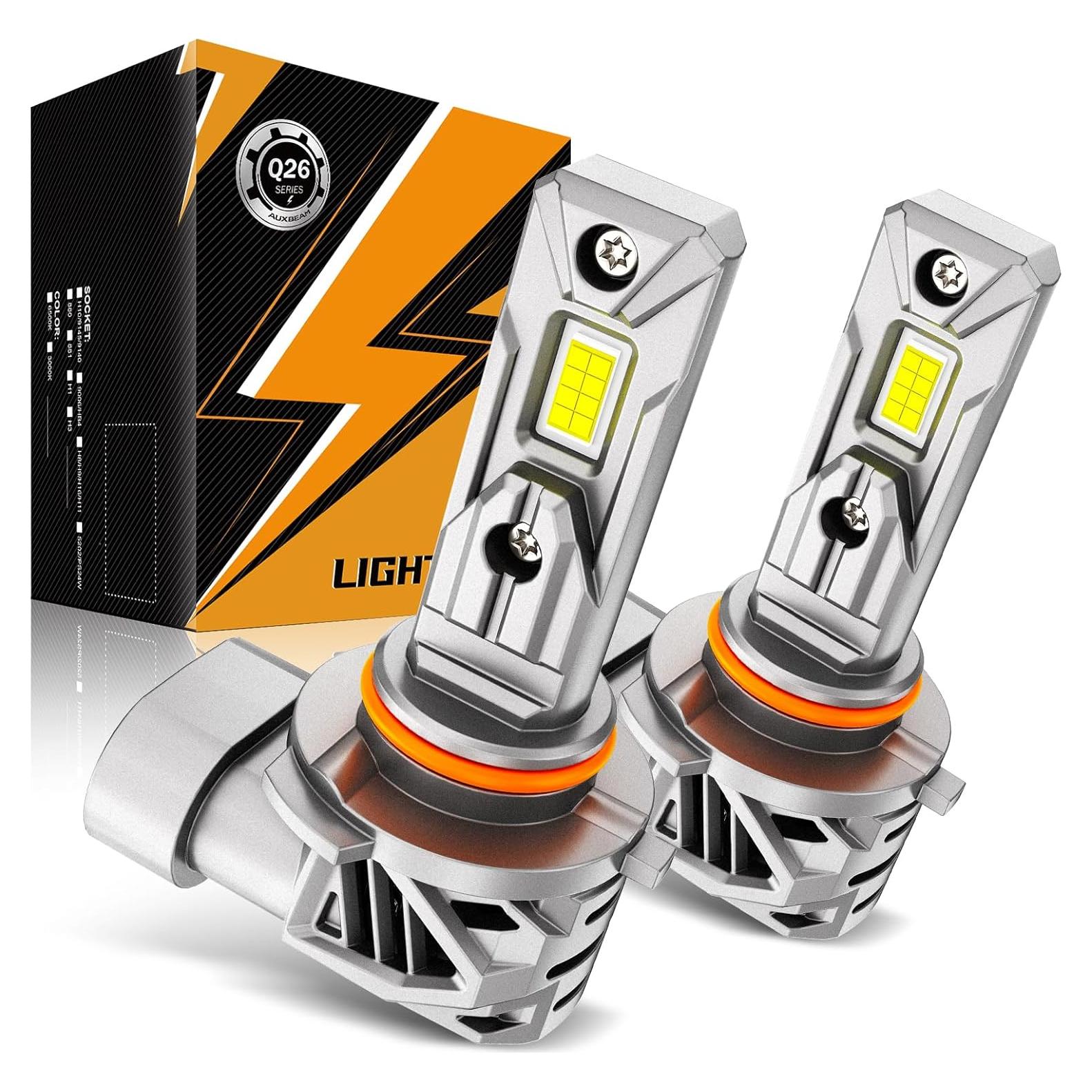Luces Antiniebla Auxbeam 9005 HB3 20000LM 6500K Impermeables