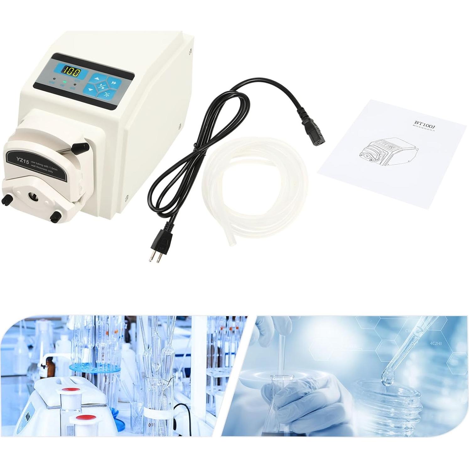 Bomba Peristáltica PalaUha GY42wrw2ZAZ9234USML8 0.07-380 mL/min