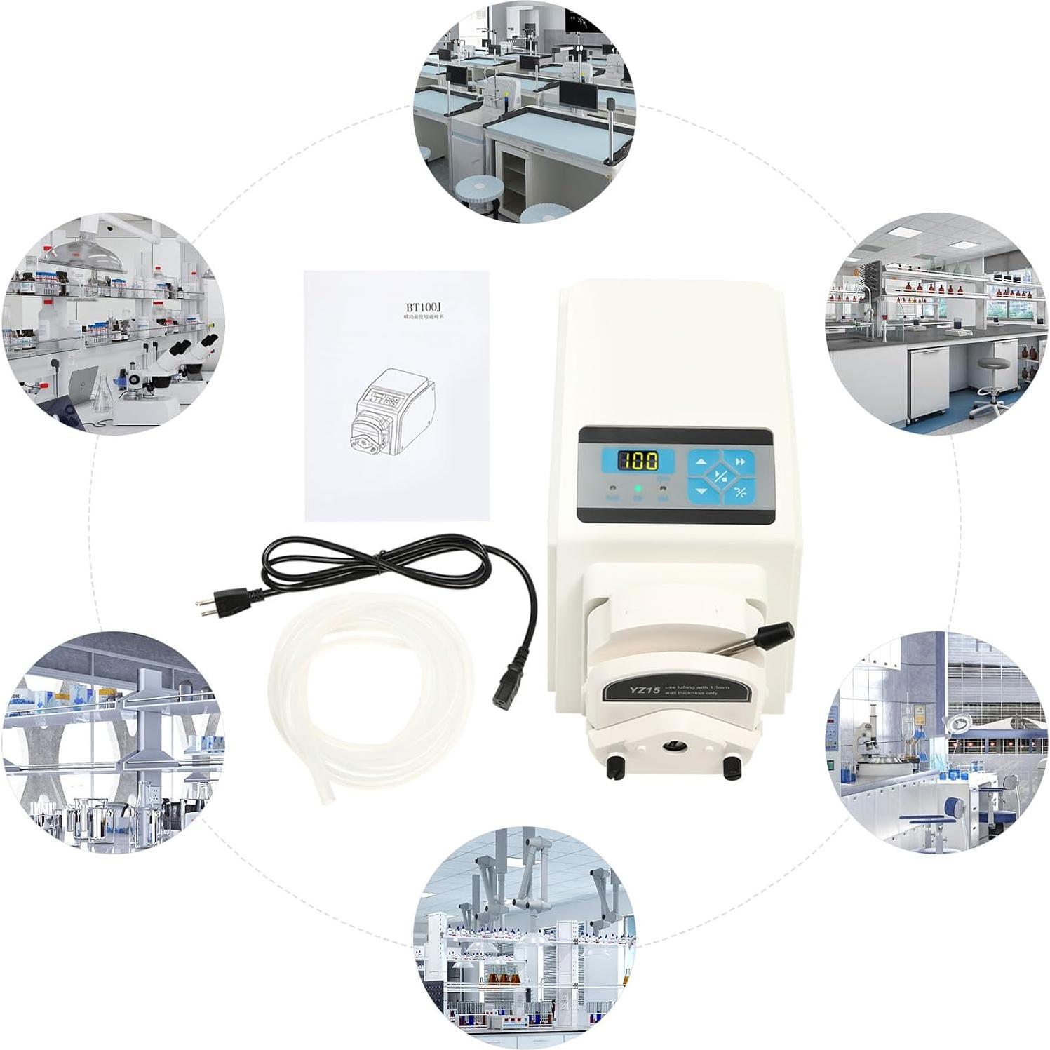 Bomba Peristáltica PalaUha GY42wrw2ZAZ9234USML8 0.07-380 mL/min