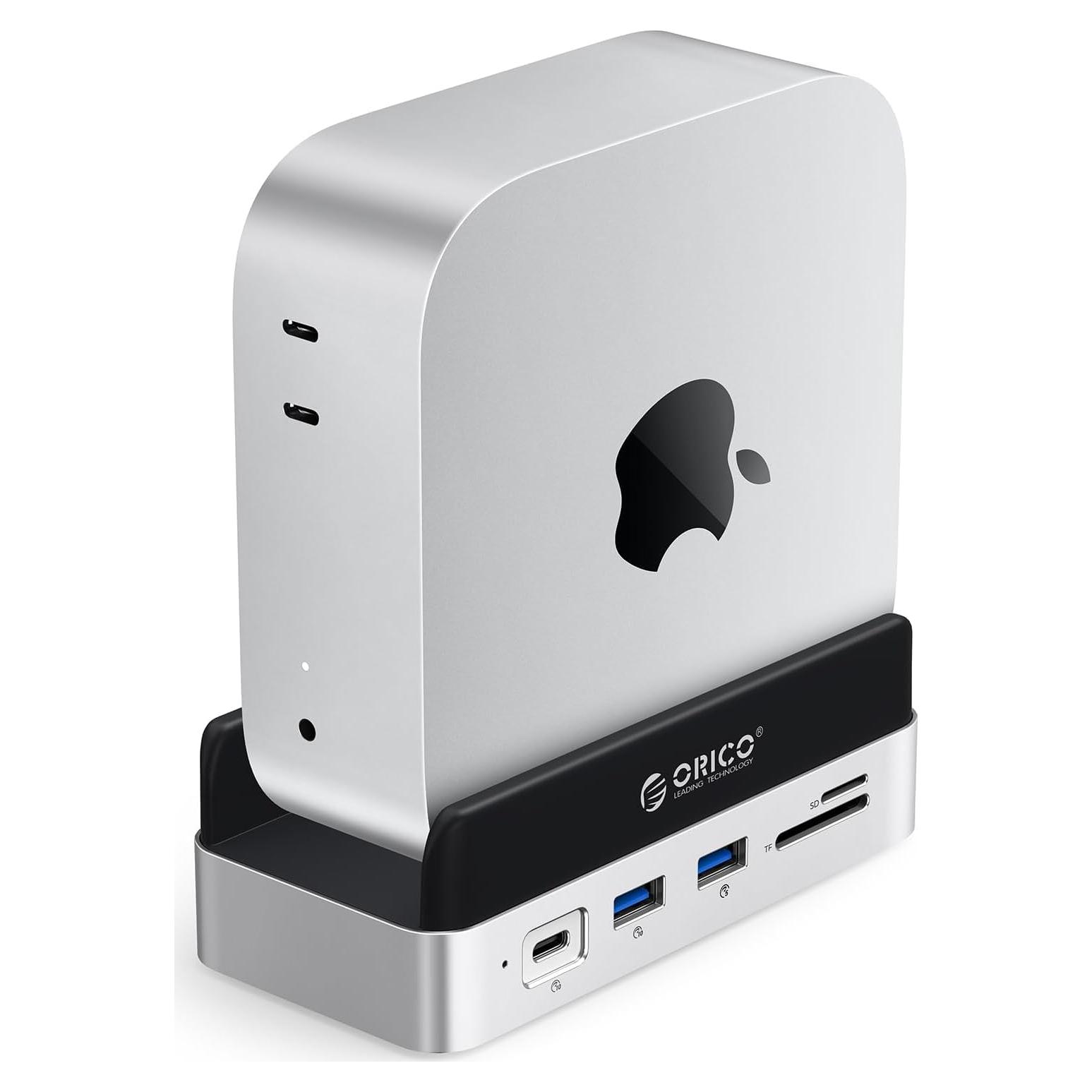 ORICO MiniDock M4 Hub 9-en-1 con SSD 1TB para Mac mini