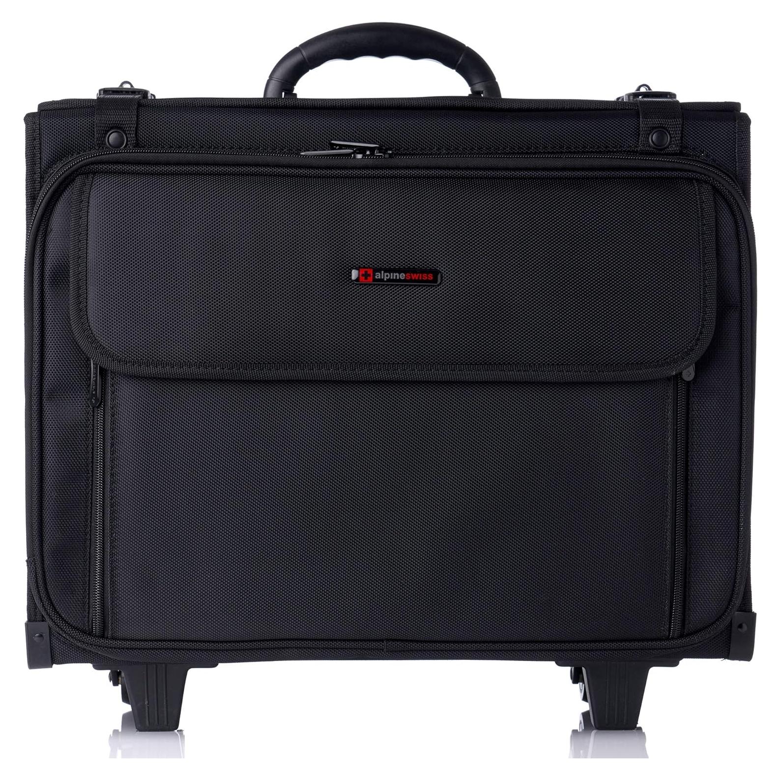 Maletín Rodante Alpine Swiss para Laptop - Tamaño Aprobado TSA