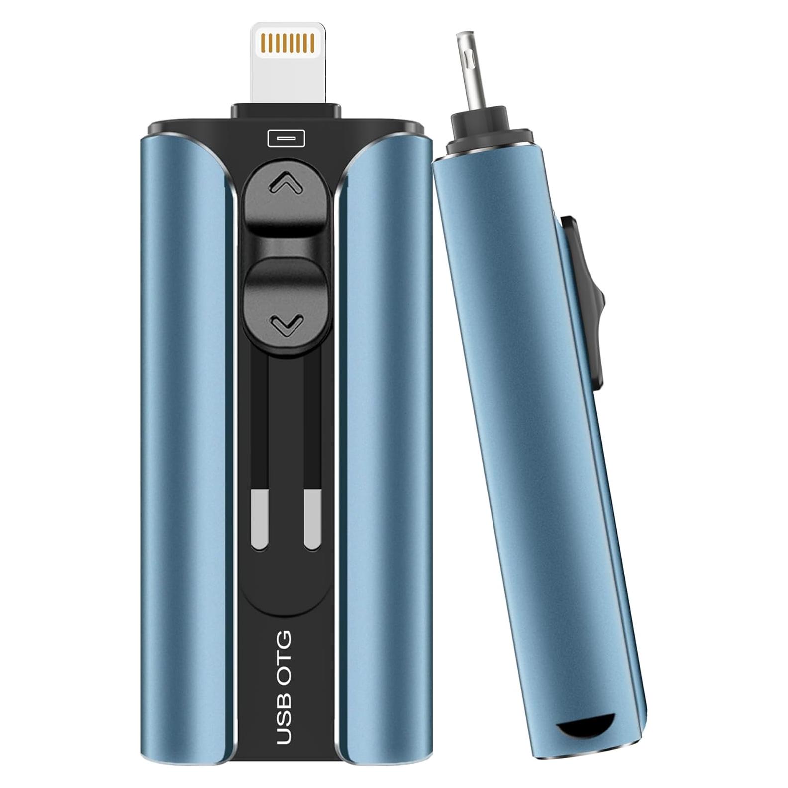 Unidad Flash USB 256GB ROSPE MFi para iPhone y Android