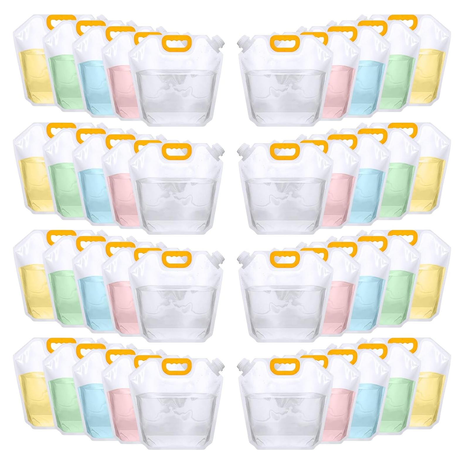 Bolsa de Agua Colapsable Jingmore 5L 72 Unidades Camping