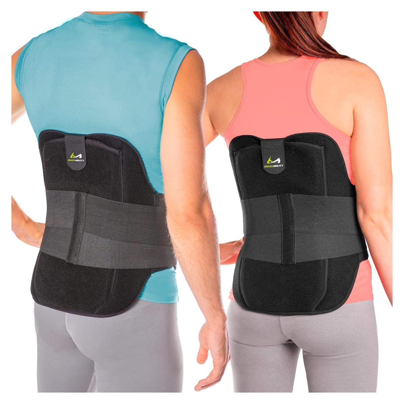 Faja Lumbar BraceAbility LSO Mediana para Alivio de Dolor Espinal