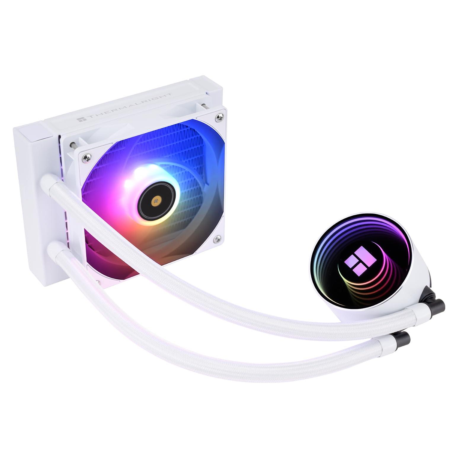 Enfriador de CPU AIO Thermalright Frozen Notte 120 ARGB Blanco