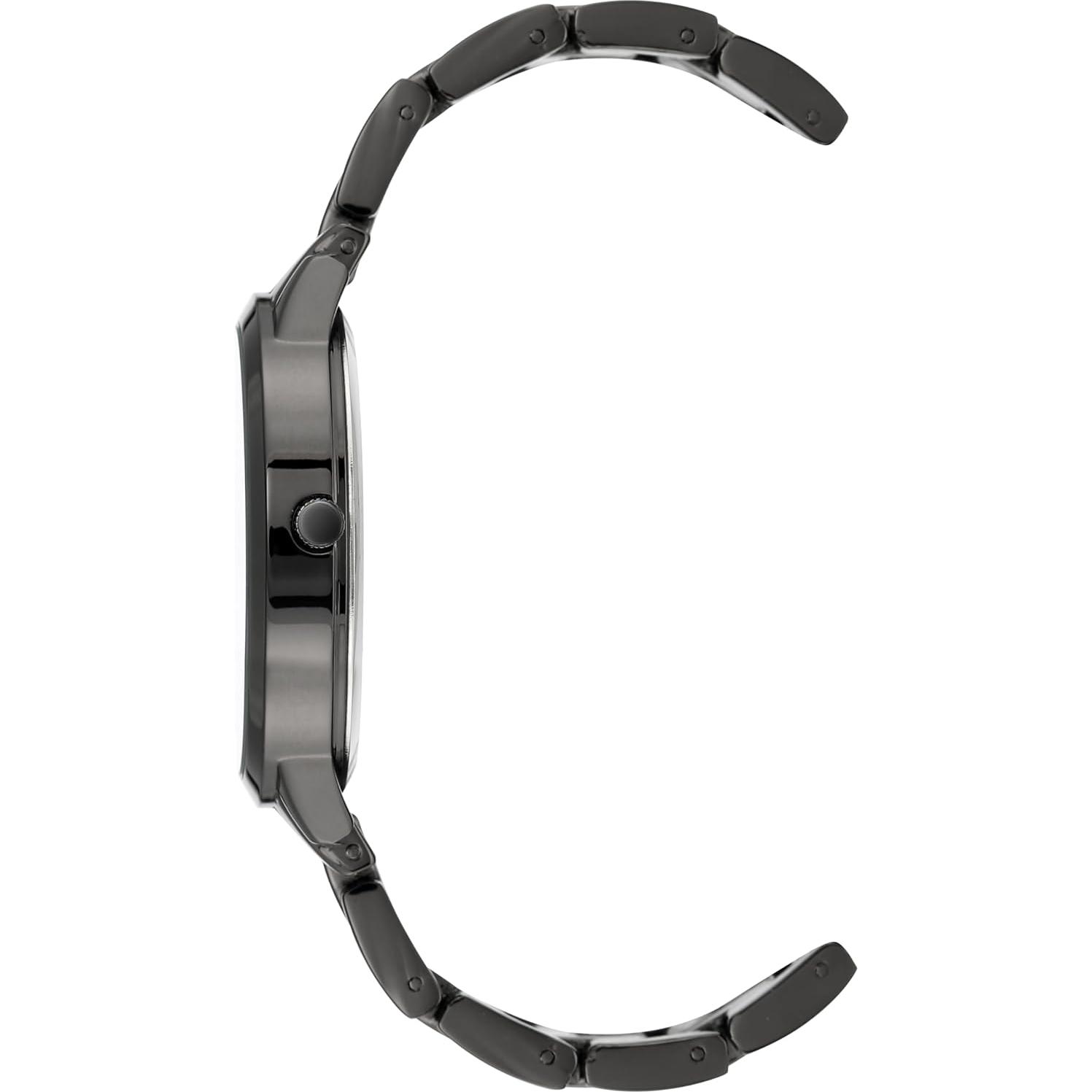 Reloj de Pulsera Gunmetal Nine West para Mujeres