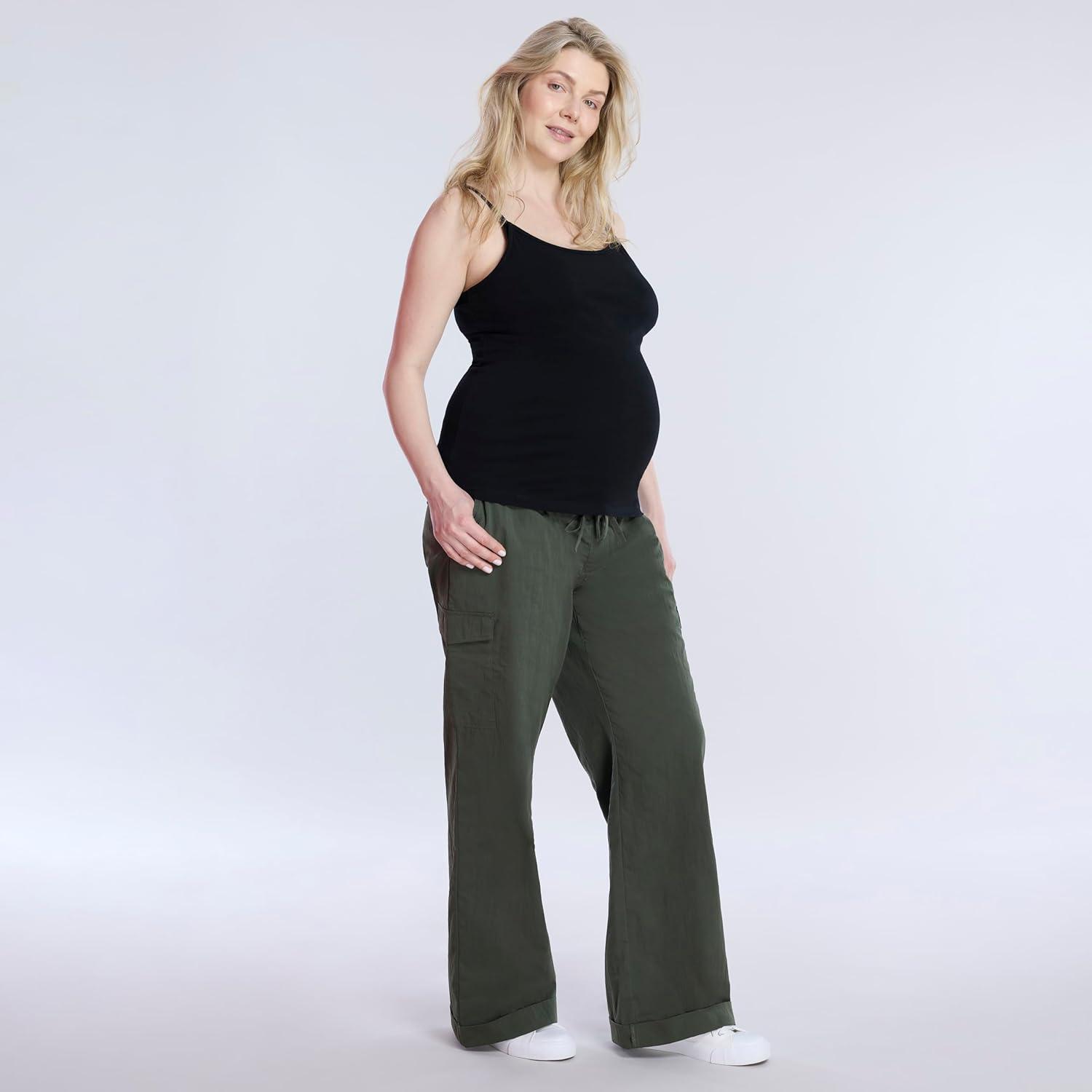 Camiseta de Lactancia Motherhood Maternity Negra X-Pequeña