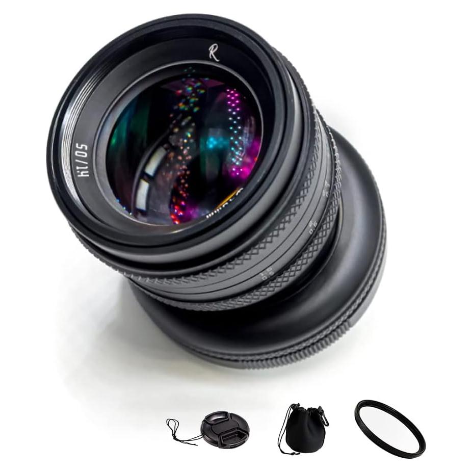 Lente AstrHori 50mm F1.4 Inclinable para Cámaras L-Mount