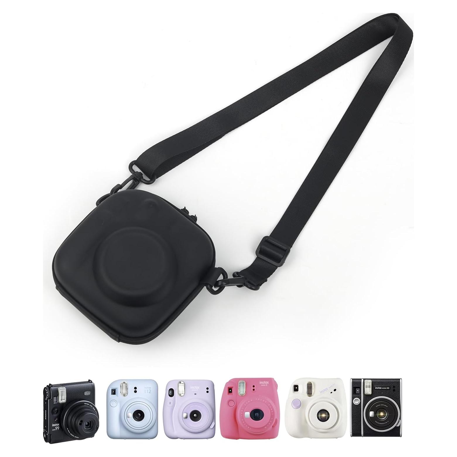 Funda de Almacenamiento Dura EVA para Fujifilm Instax Mini - Negra