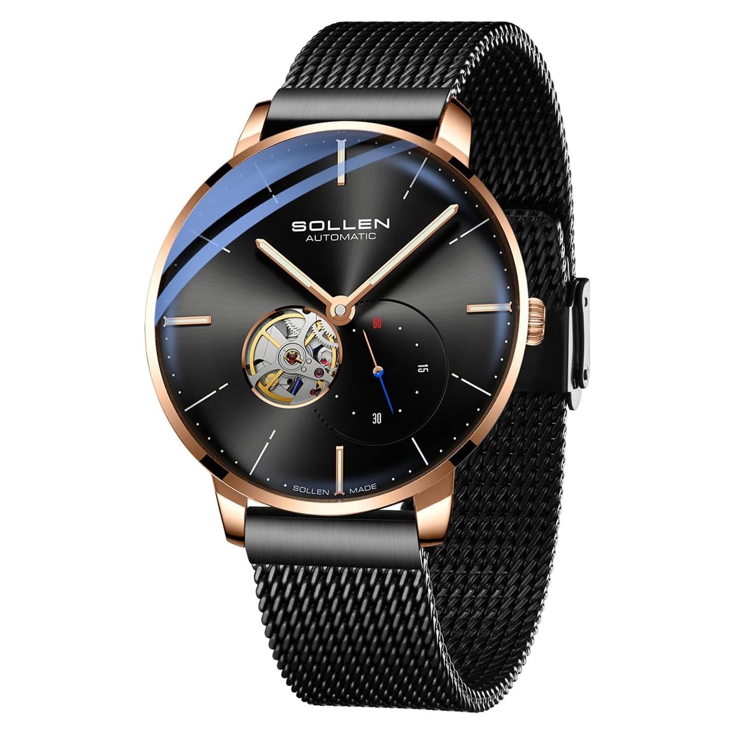 Reloj Automático SOLLEN KY305X-MDHM para Hombres, 42mm