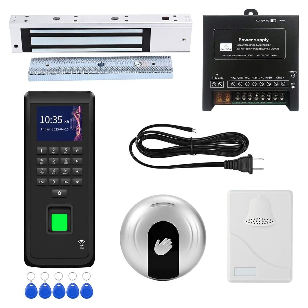 Sistema de Control de Acceso Biométrico YUHANUS YH-F370U - 3000 Usuarios