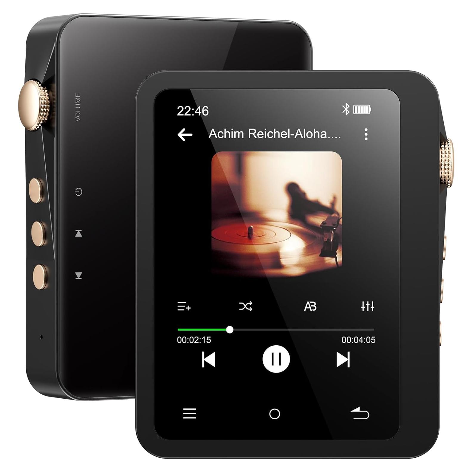 Reproductor MP3 HiFi MECHEN M33 128GB Bluetooth 5.3 2.8"