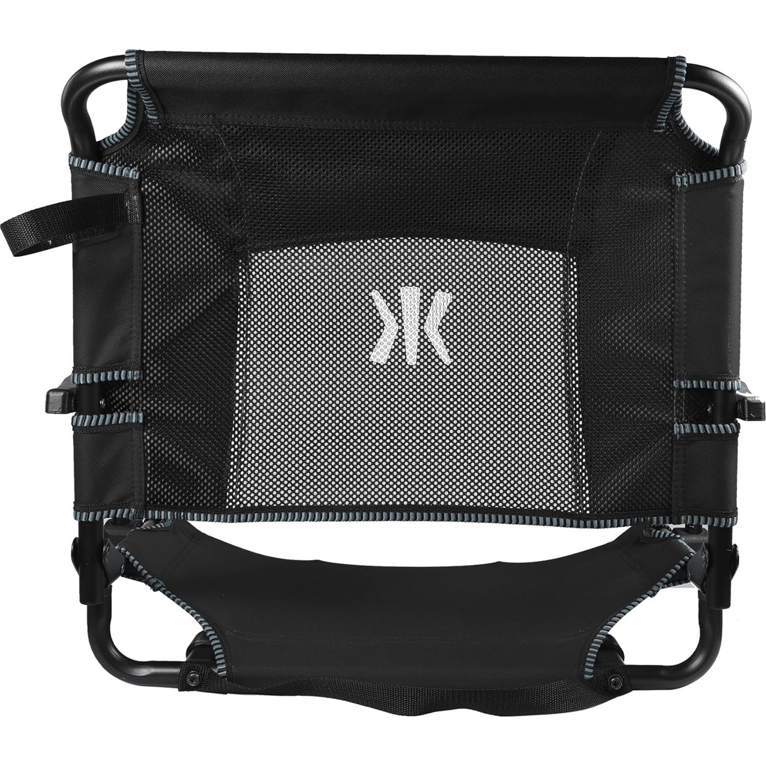 Asiento de Estadio Kijaro Dual Lock con Brazos - Vik Negro