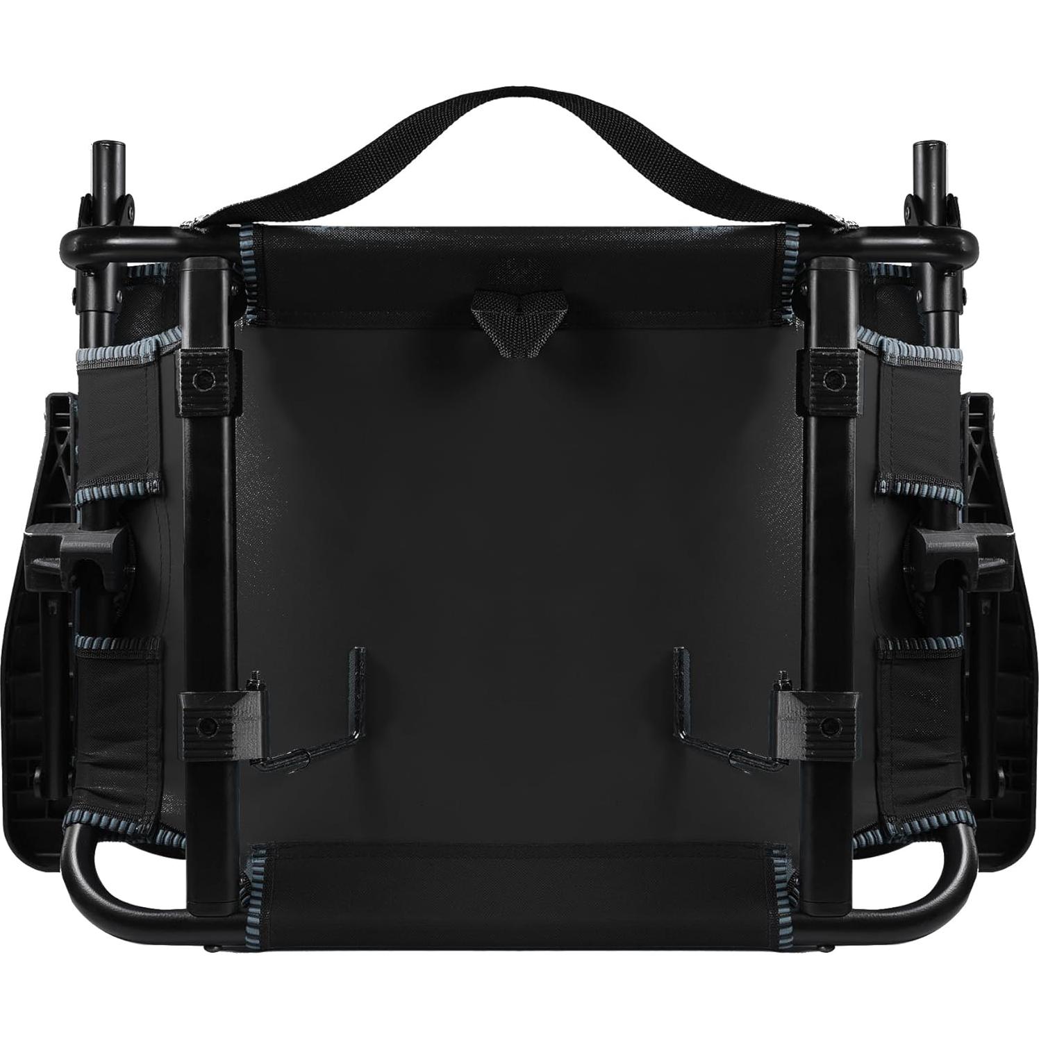 Asiento de Estadio Kijaro Dual Lock con Brazos - Vik Negro